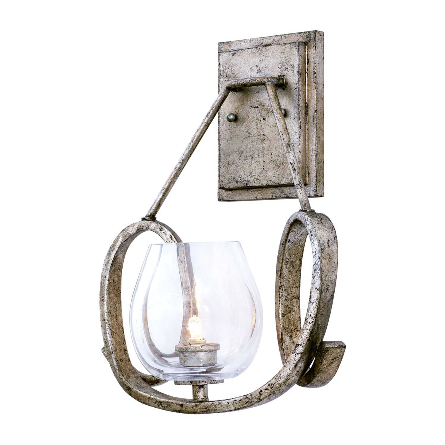 13'' Madison 1 Light Platinum Wall Sconce