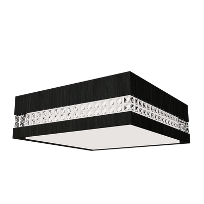 5.91'' Contemporary Crystals LED Accord Flush Mount Light