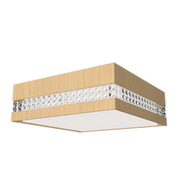 5.91'' Modern Crystals LED Accord Flush Mount Light