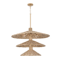 Hilton Head 15 Light 3-Tier Pendant