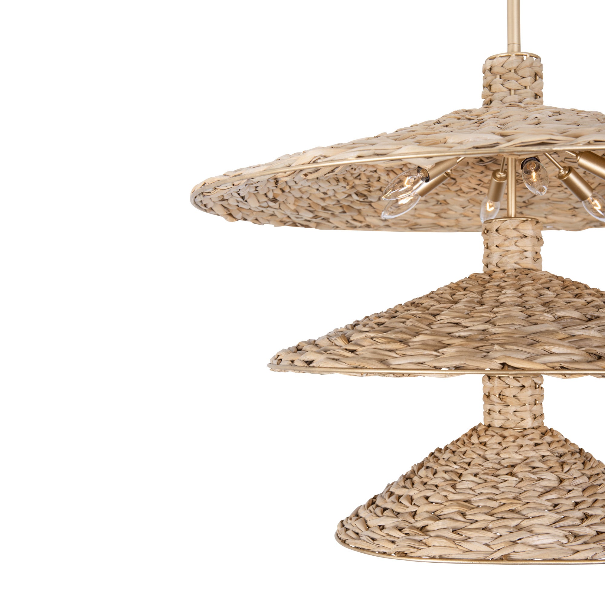 Hilton Head 15 Light 3-Tier Pendant