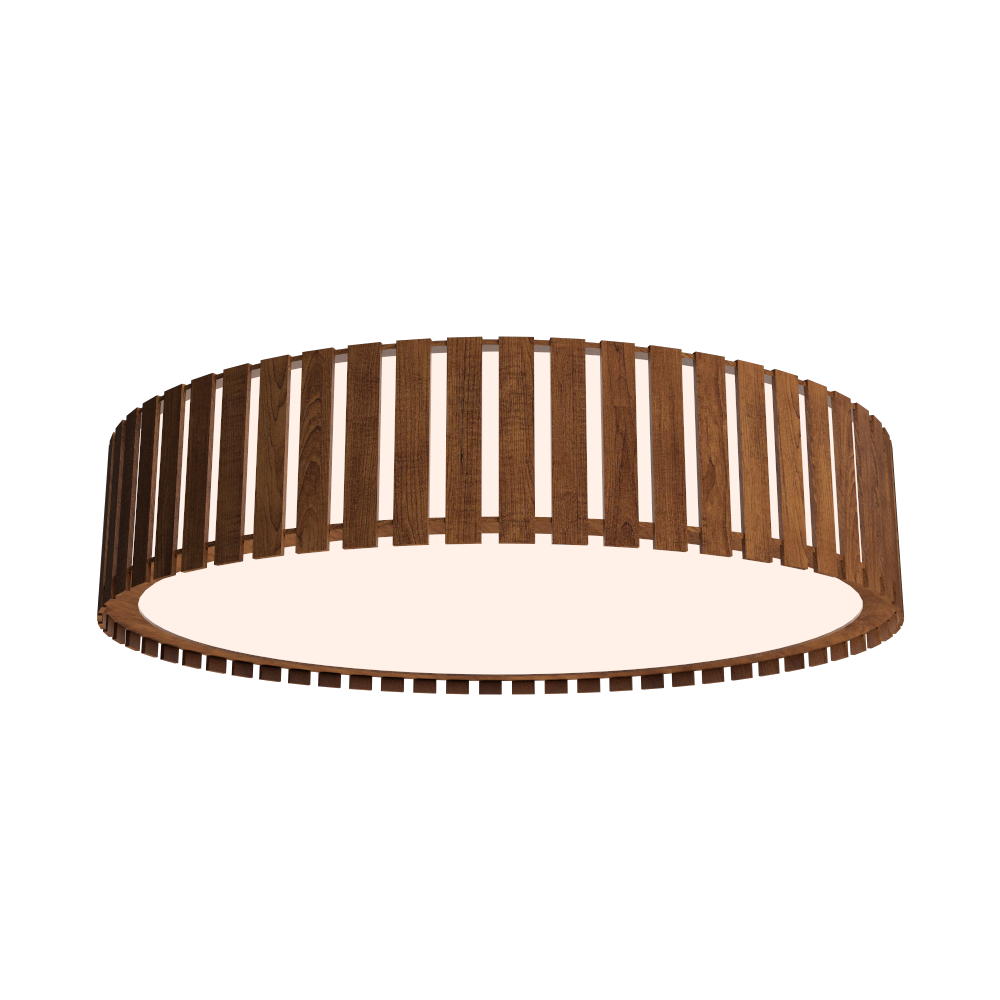 5.91'' Modern Slatted LED Accord Flush Mount Light
