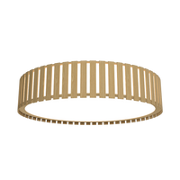 5.91'' Modern Slatted LED Accord Flush Mount Light