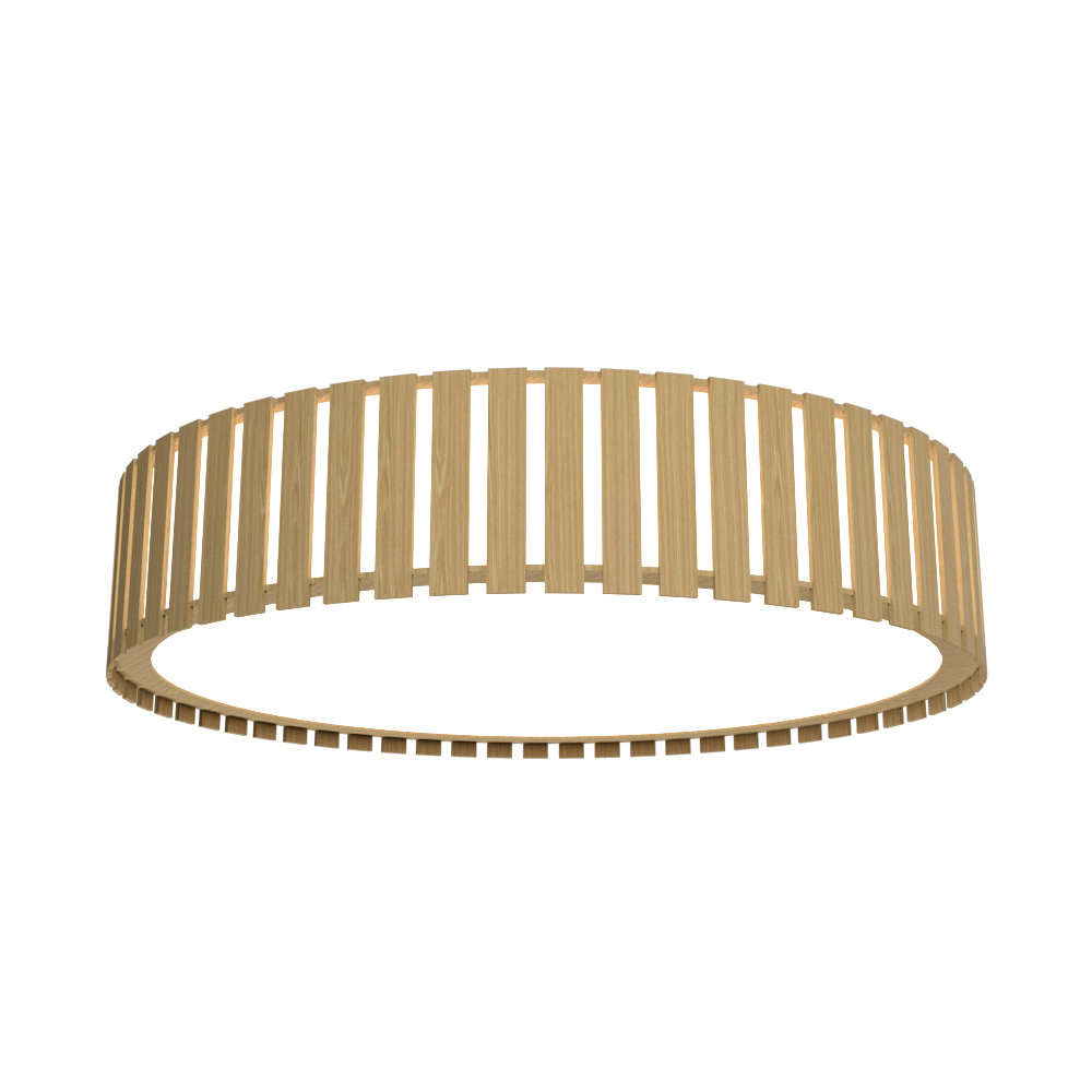 5.91'' Minimalist Slatted LED Accord Flush Mount Light