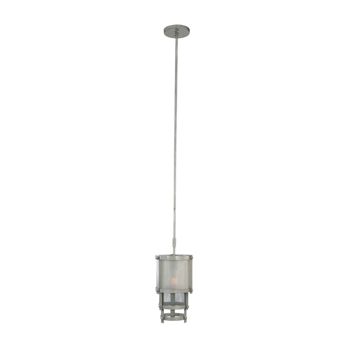 16'' Delano 1 Light Bronze Jewel Tone Pendant