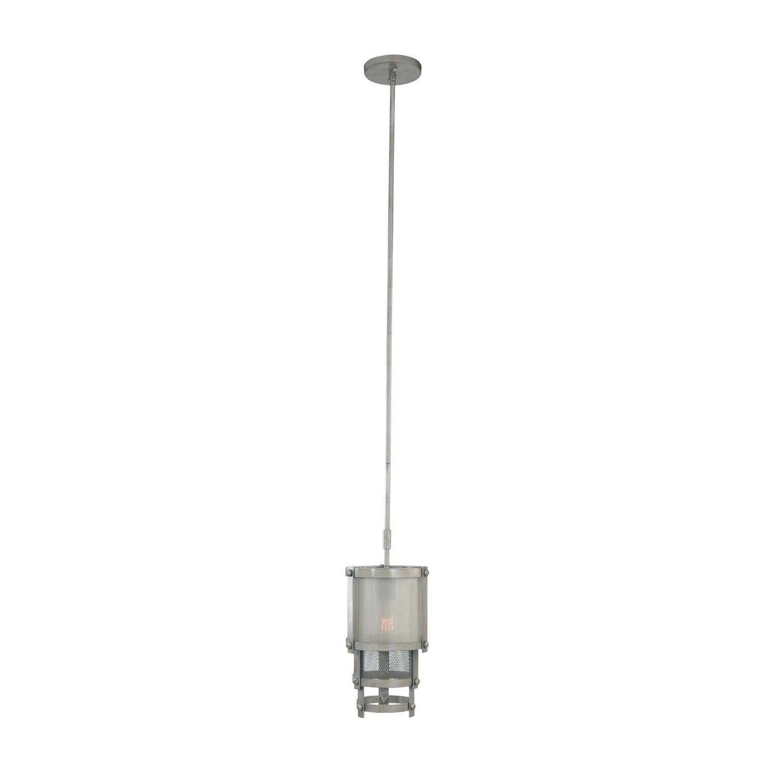 16'' Delano 1 Light Bronze Jewel Tone Pendant