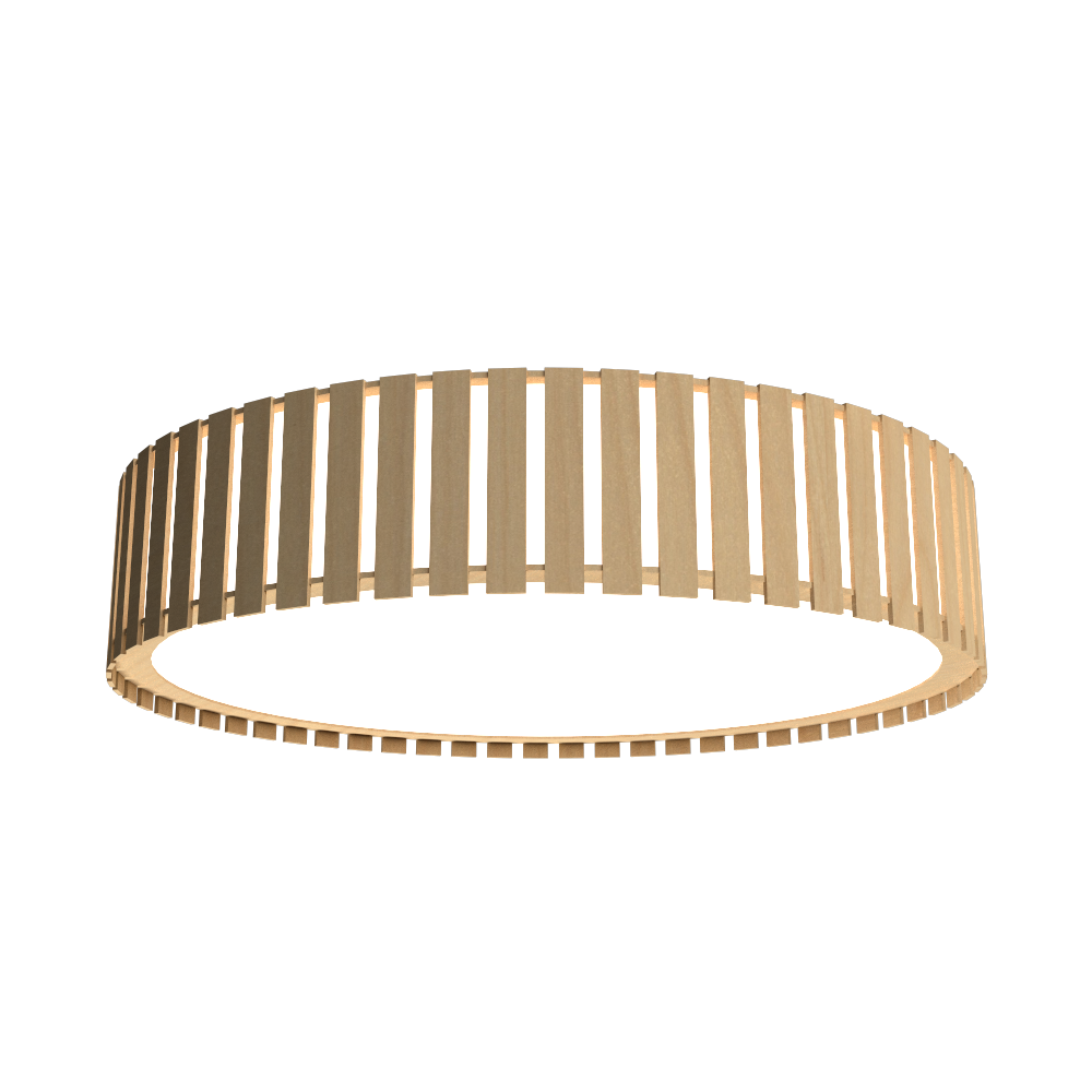 5.91'' Artisan Slatted LED Accord Flush Mount Light