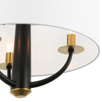 Patchwork 3 Light Satin Brass Pendant