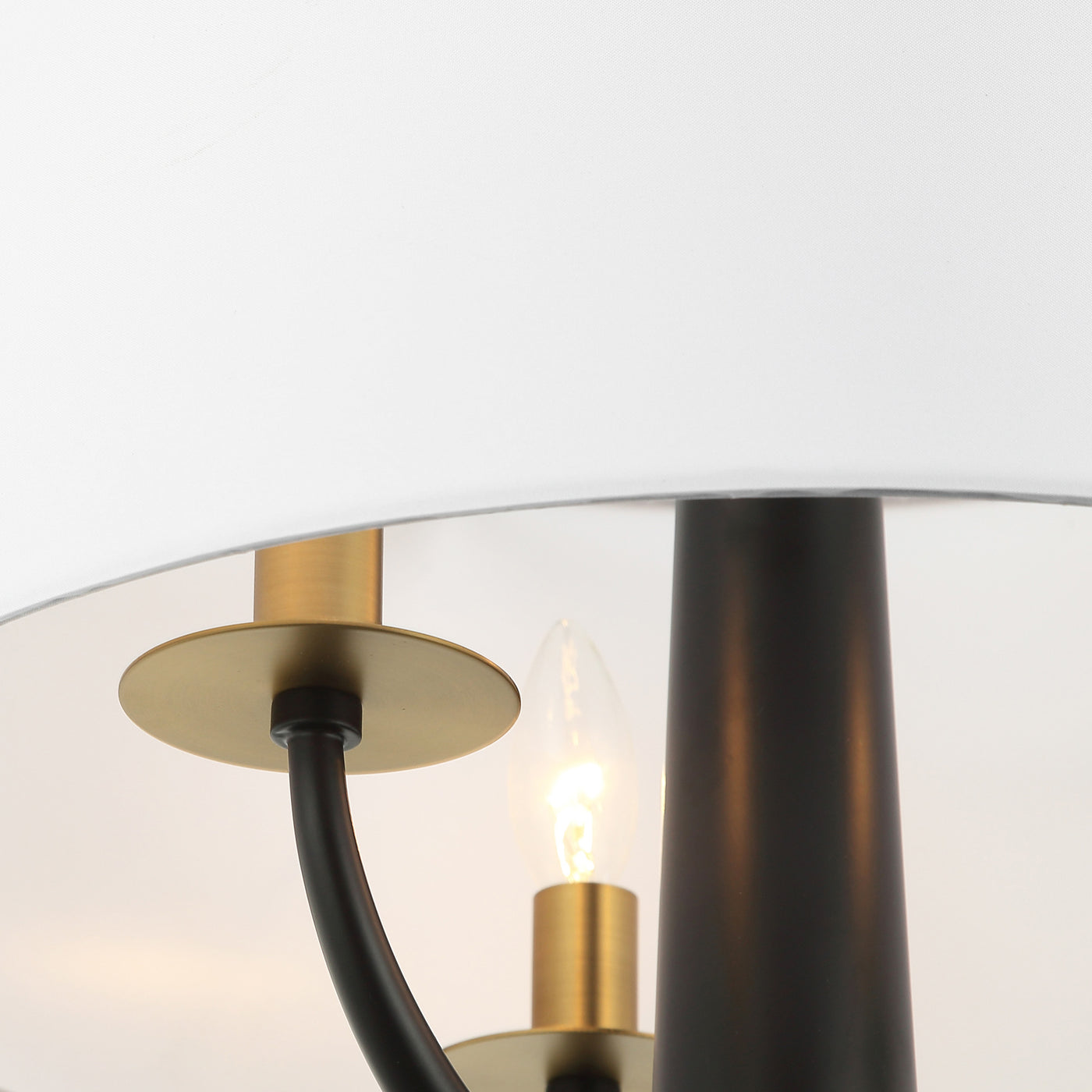 Patchwork 3 Light Satin Brass Pendant