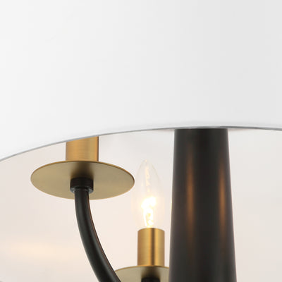 Patchwork 3 Light Satin Brass Pendant