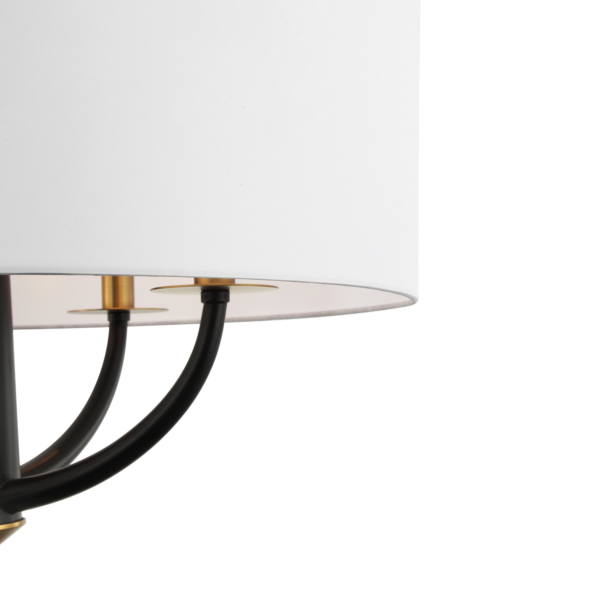 Patchwork 4 Light Satin Brass Pendant
