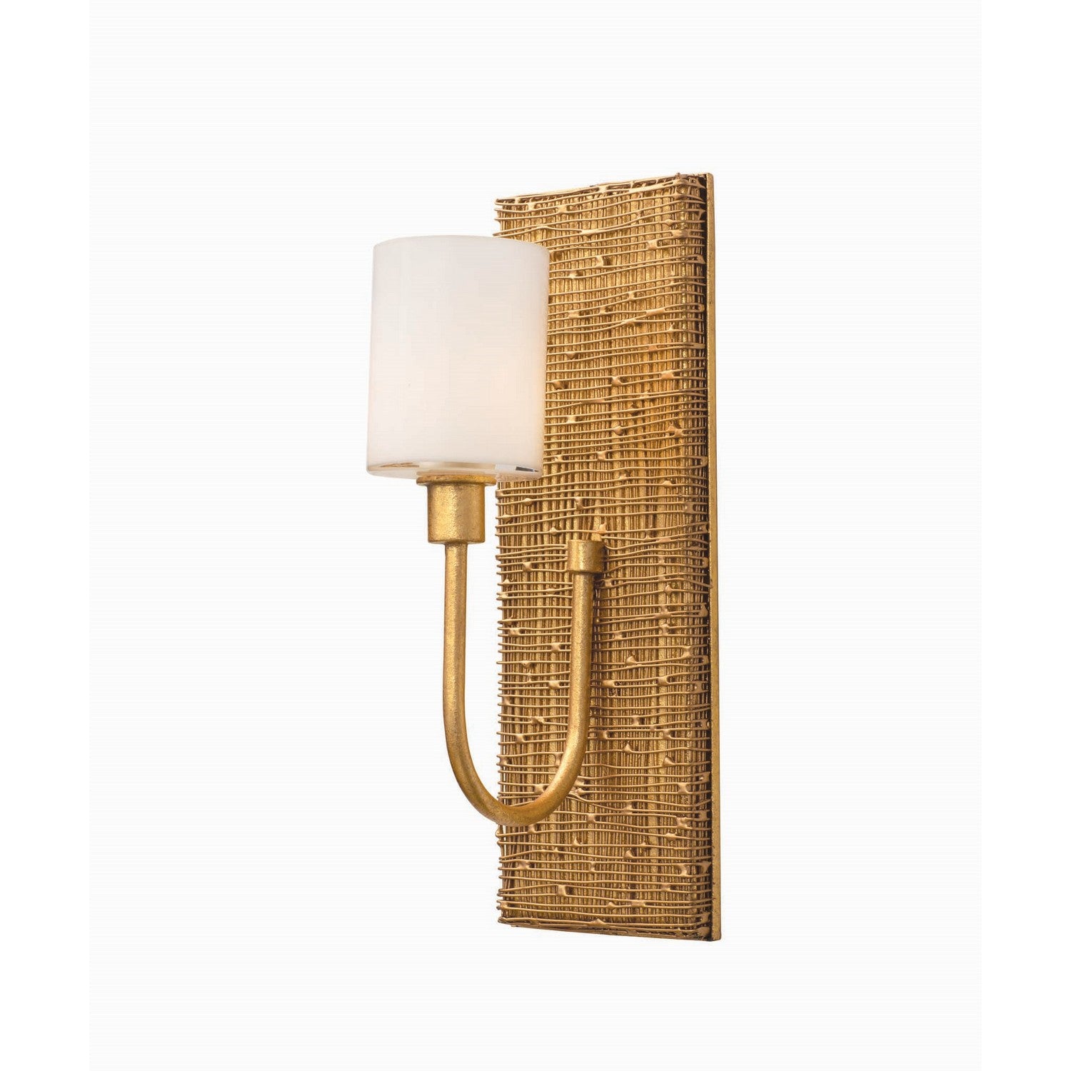5'' Cestino 1 Light Gold Leaf Wall Sconce