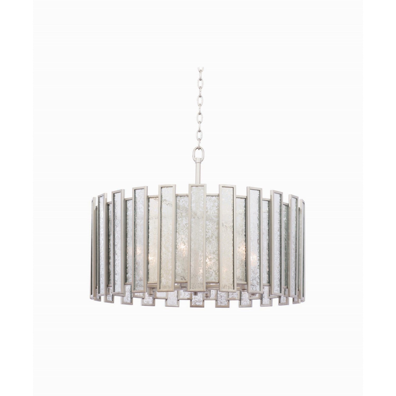 19.5'' Palisade 4 Light Tarnished Silver Chandelier