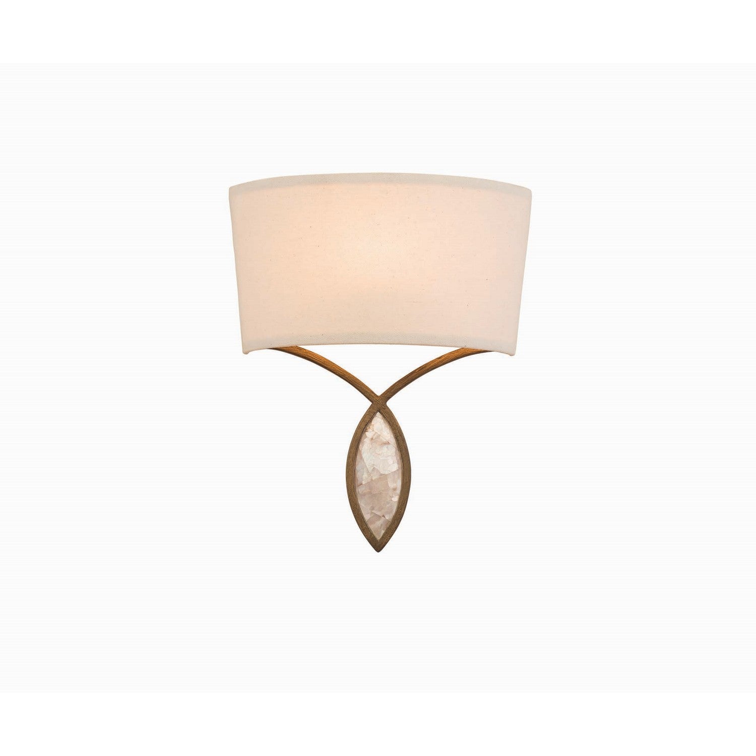 10'' Sayville 1 Light Distressed Gold Wall Sconce