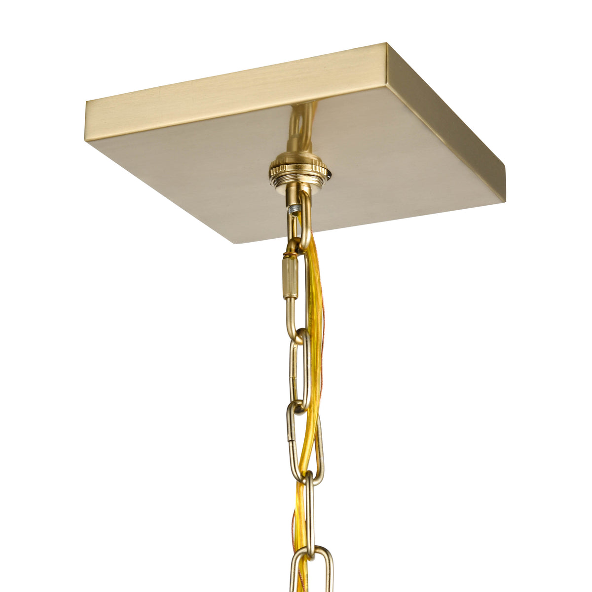18'' Corona Modern Gold 4 Light Pendant