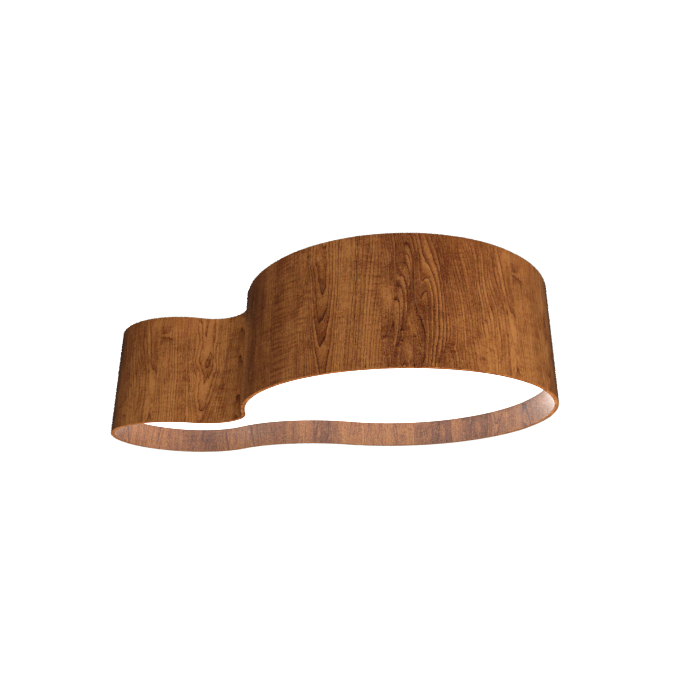 7.87'' Modern Organic LED Accord Flush Mount Light