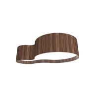 7.87'' Modern Organic LED Accord Flush Mount Light