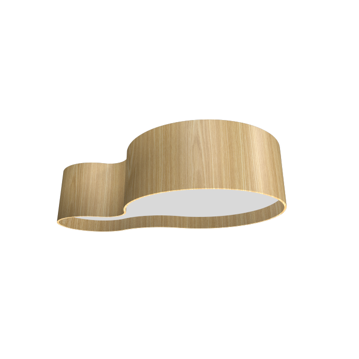 7.87'' Modern Organic LED Accord Flush Mount Light