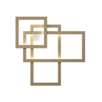 3.74'' Contemporary Frame LED Accord Flush Mount Light