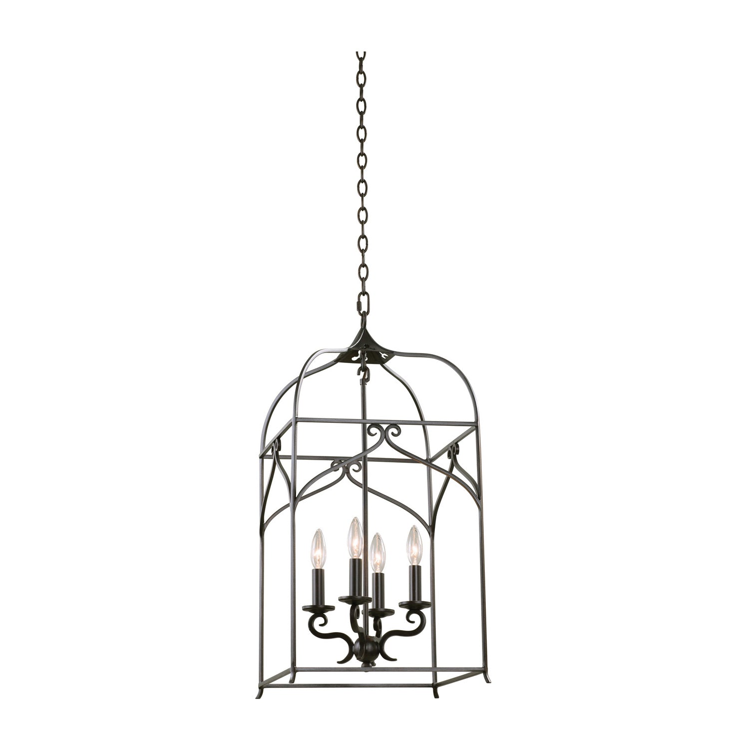 28'' Somers 4 Light Heirloom Bronze Pendant