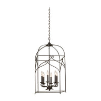 32'' Somers 6 Light Heirloom Bronze Pendant