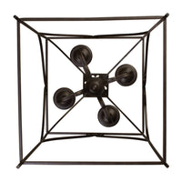 32'' Somers 6 Light Heirloom Bronze Pendant