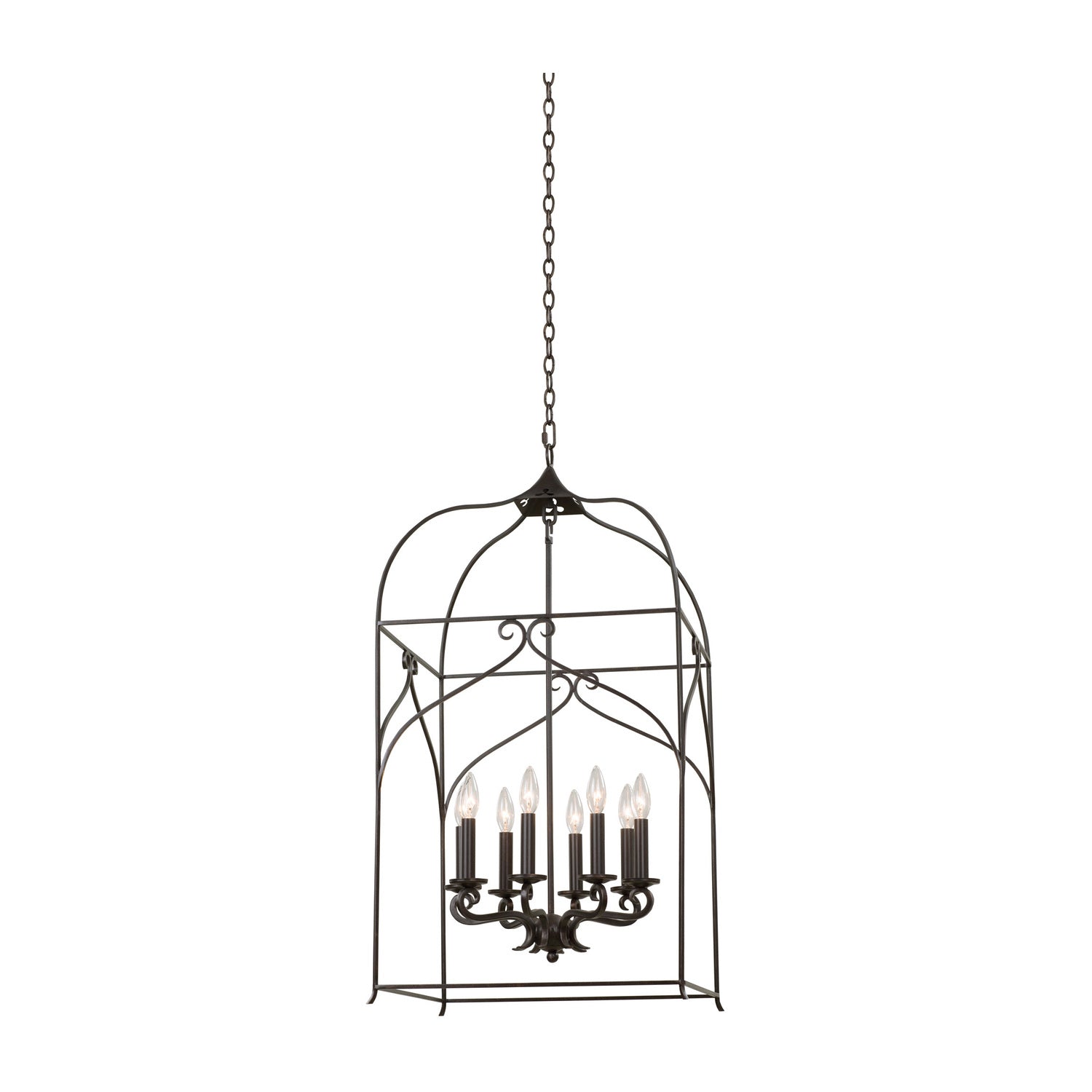 36'' Somers 8 Light Heirloom Bronze Pendant