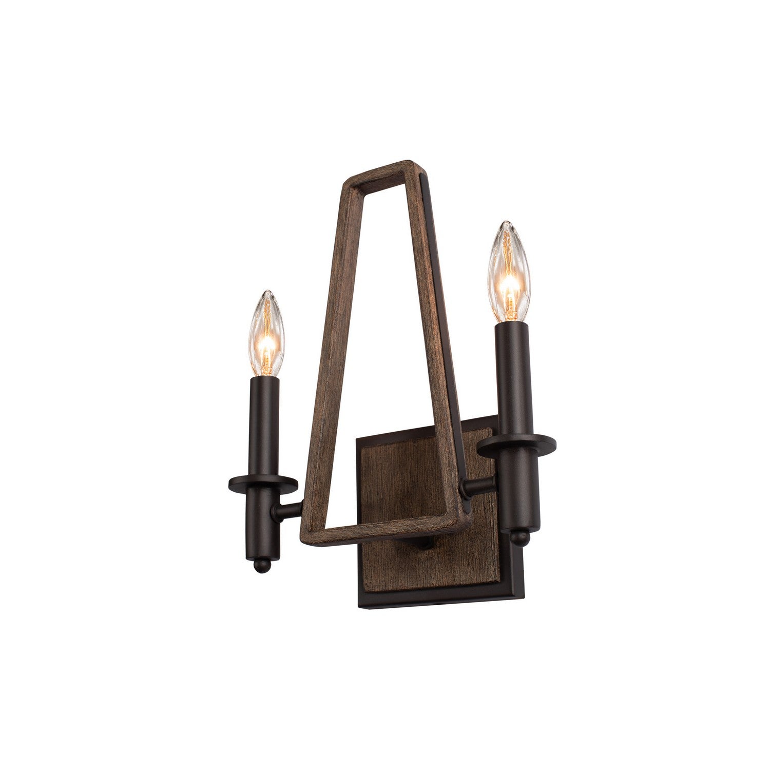 10'' Duluth 2 Light Satin Bronze Wall Sconce