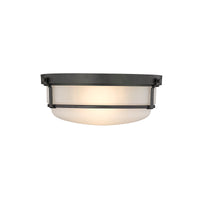 5.38'' Arlson Matte Black 2 Light Flush Mount