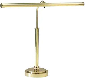 16-inch Piano/desk Polished Brass LED Desk Lamp