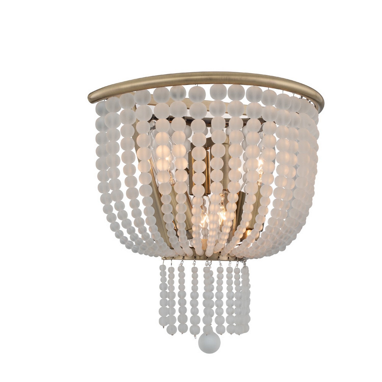 11'' Esperanza 3 Light Brushed Champagne Gold Wall Sconce