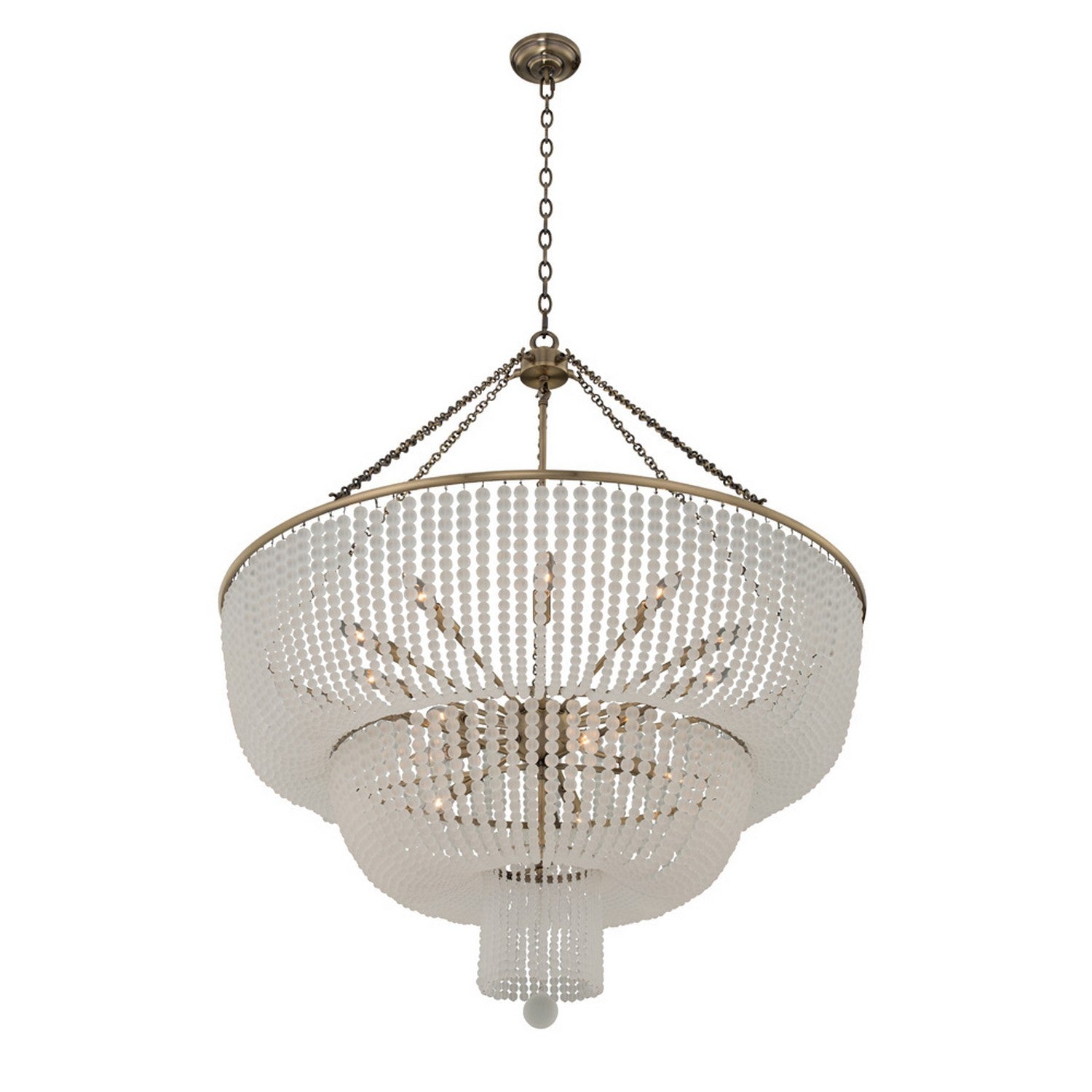 47'' Esperanza 1 Light Brushed Champagne Gold Chandelier
