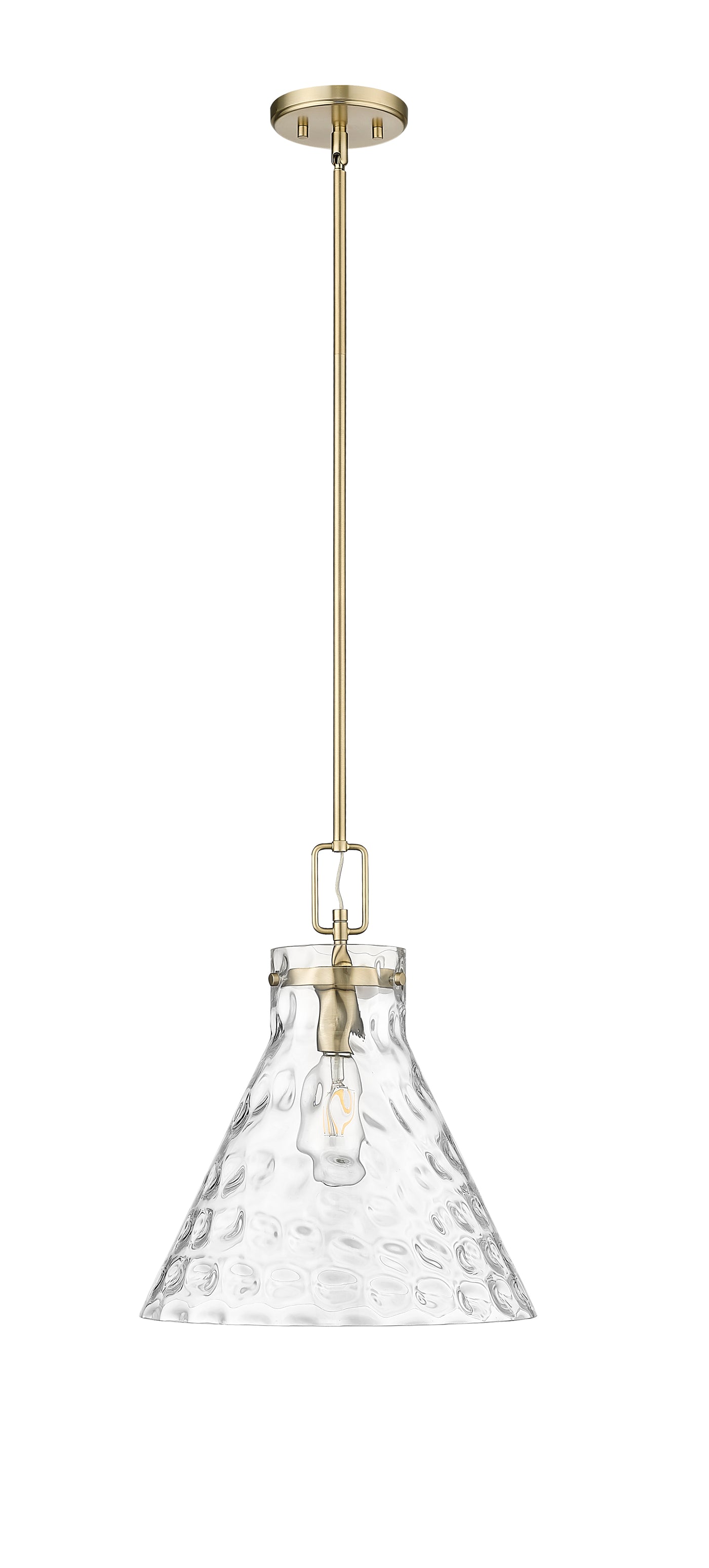 12.8'' Barlon Modern Gold 1 Light Pendant