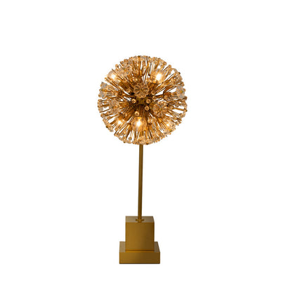 28'' Dahlia 1 Light Gold Table Lamp