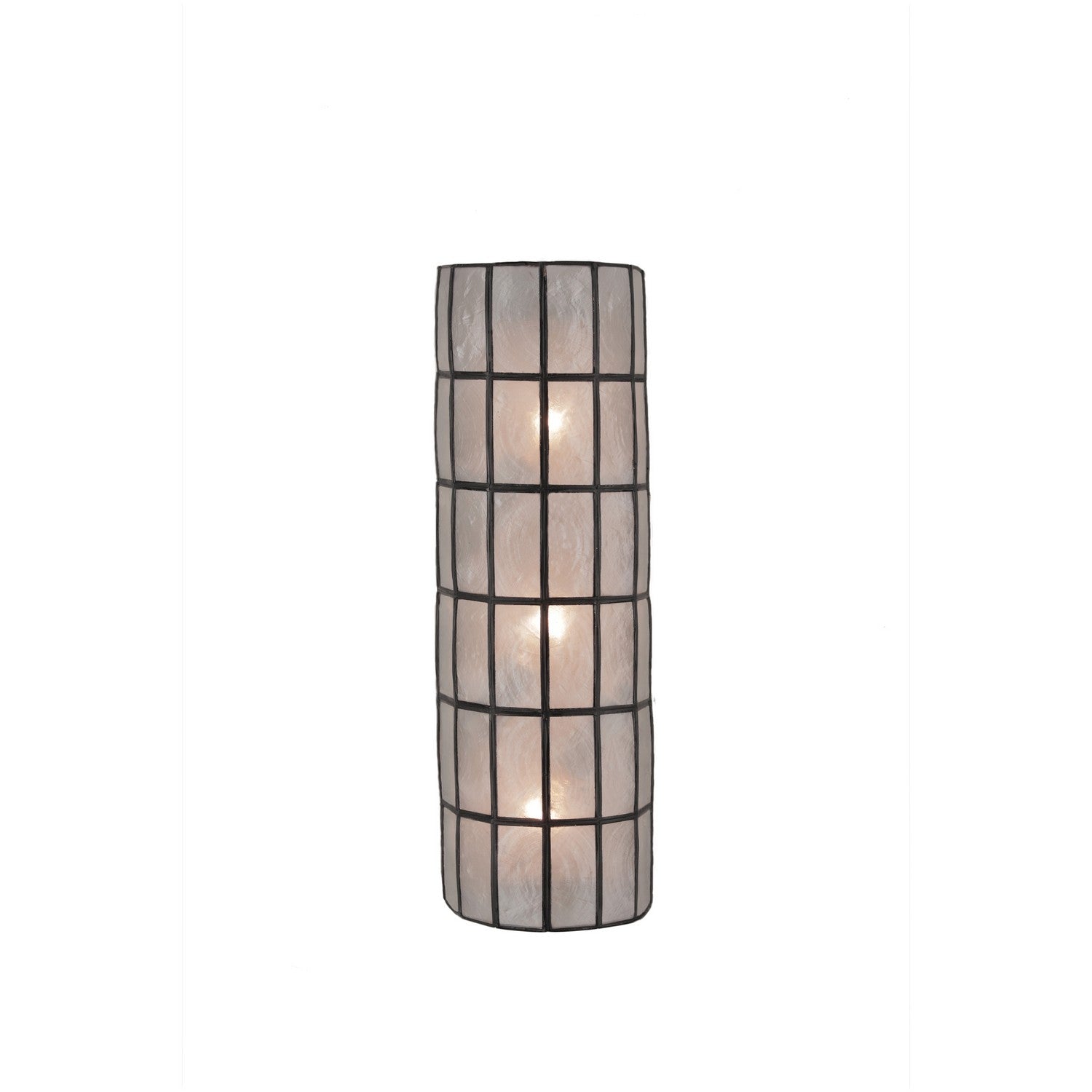 5'' Sanibel 3 Light Matte Black Wall Sconce
