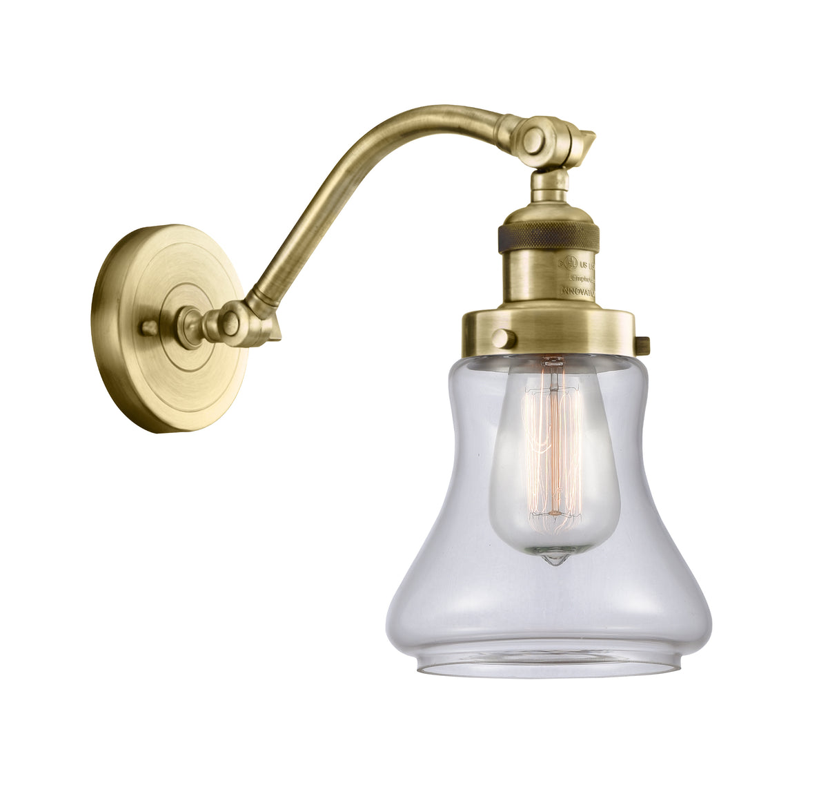 Bellmont 7-Inch 1-Light Sconce 11.5-Inch High