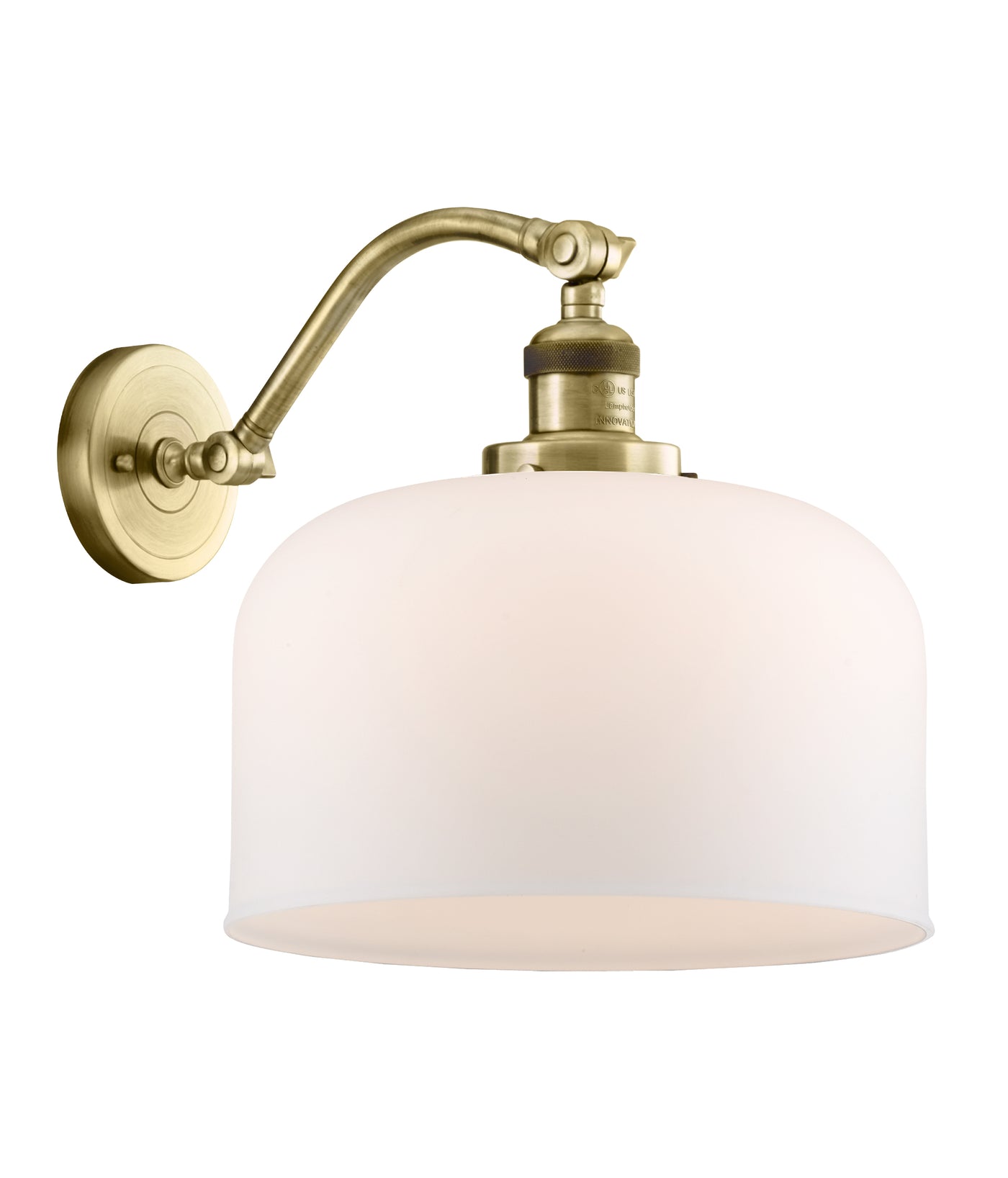 Franklin Restoration Sconce Cast Brass Steel