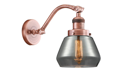 Franklin Restoration Sconce Cast Brass Glass