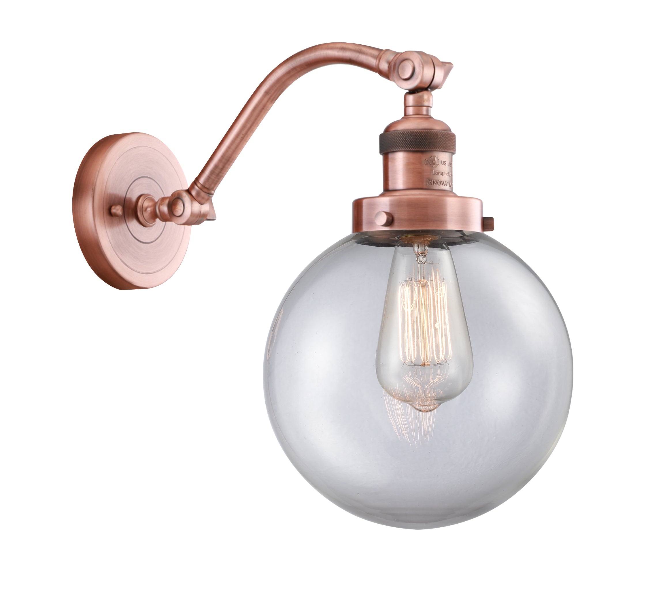 Franklin Restoration Sconce Cast Brass