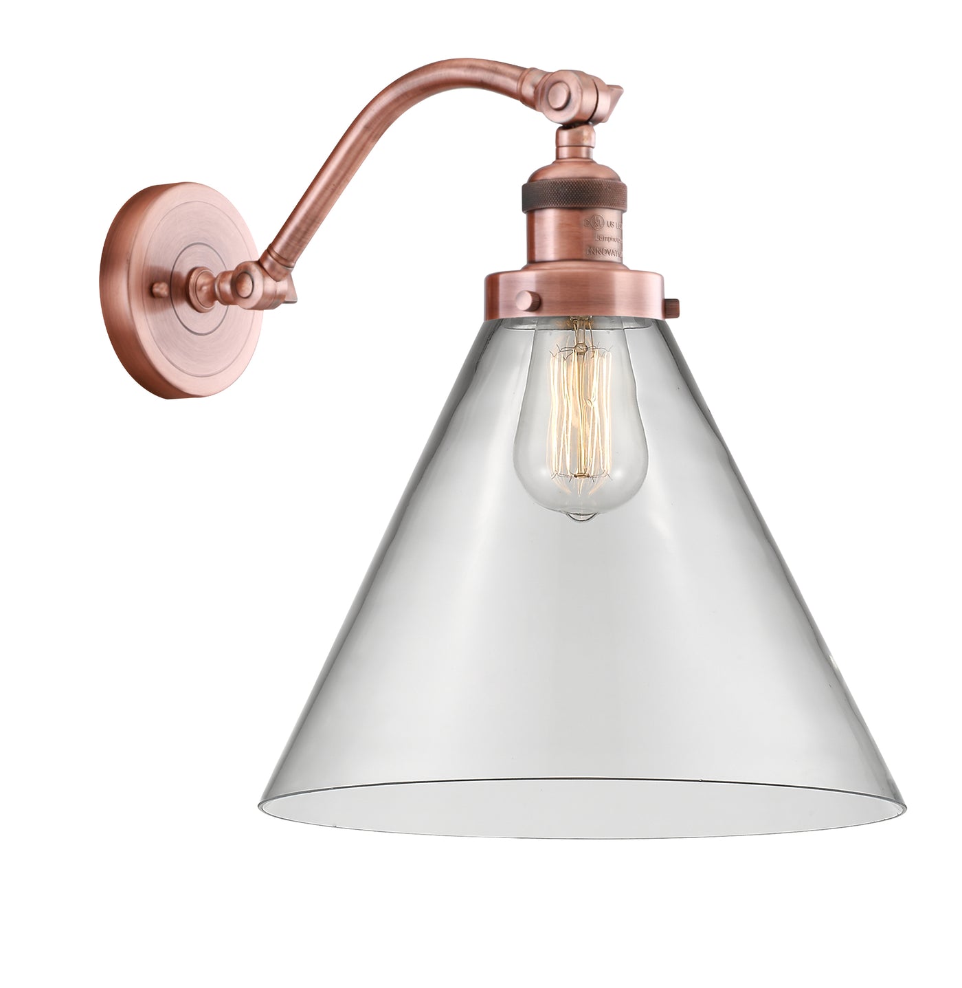 Franklin Restoration Sconce Cast Brass