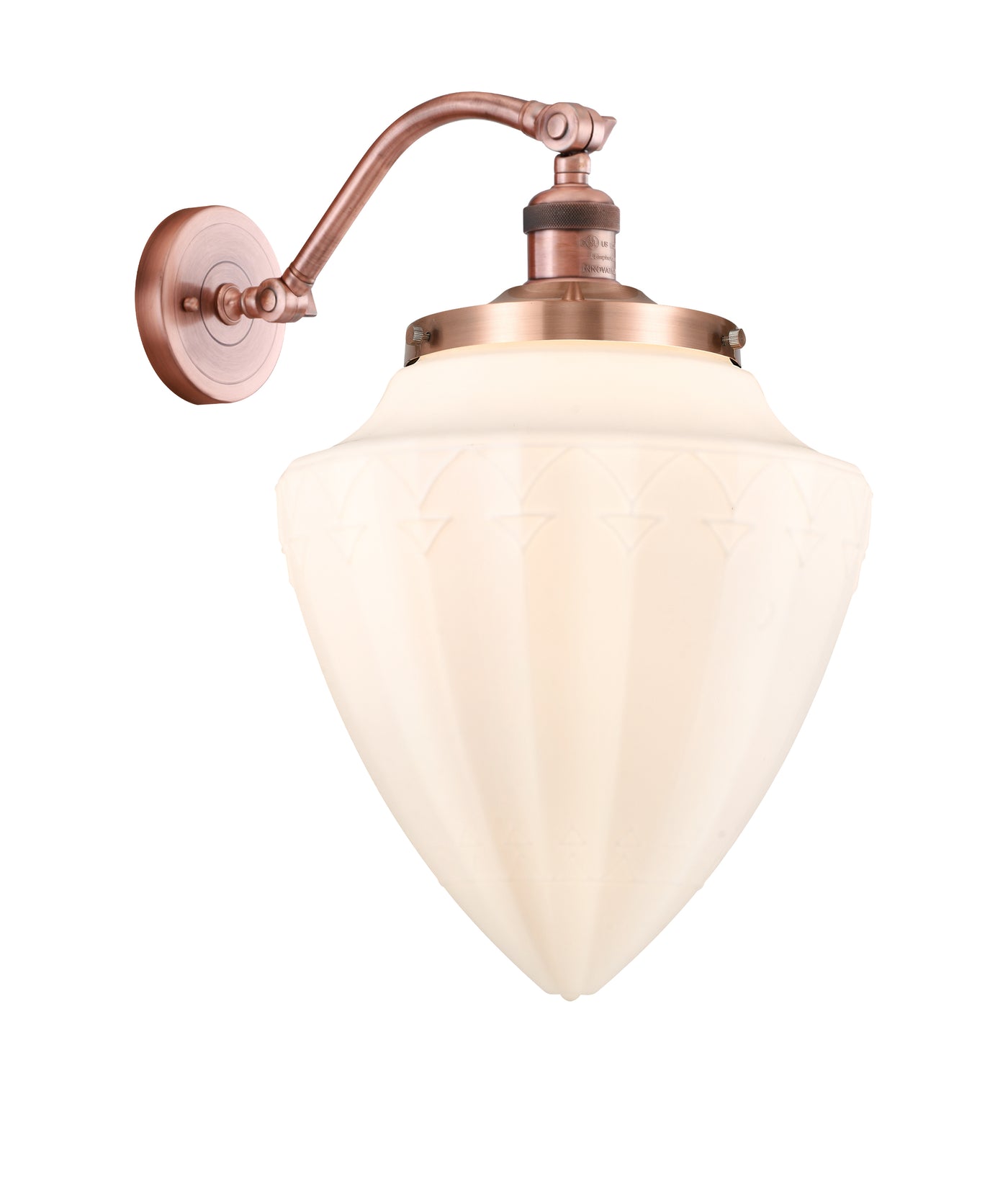 Franklin Restoration Sconce Cast Brass