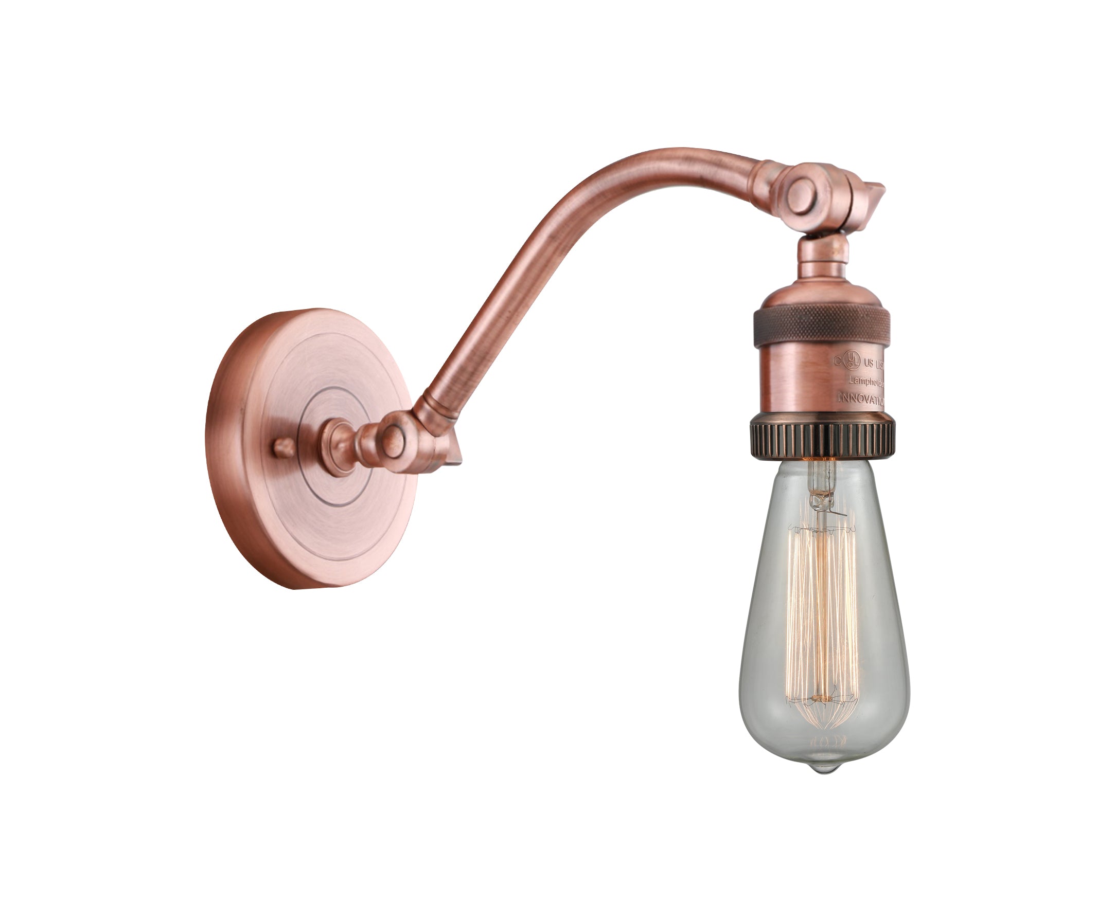 Franklin Restoration Double Swivel Brass
