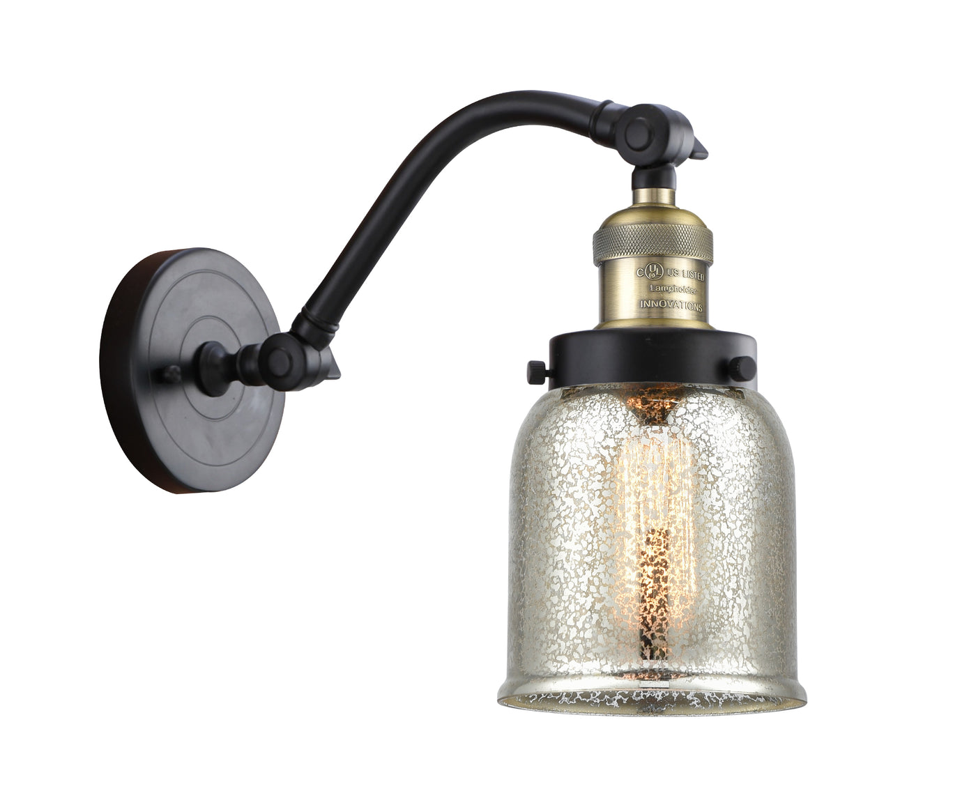 Franklin Restoration Brass Steel Sconce