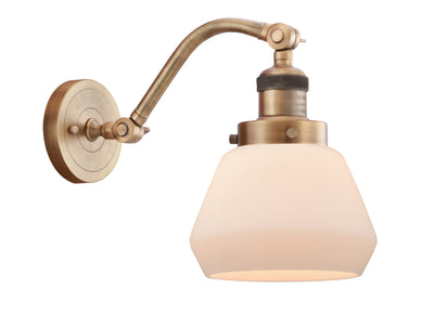 Franklin Restoration Sconce Cast Brass Glass
