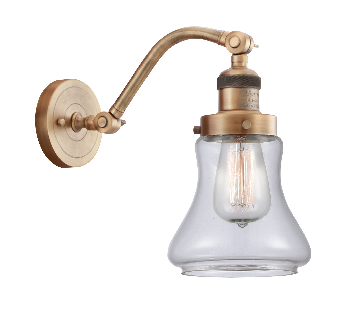 Franklin Restoration Sconce Cast Brass