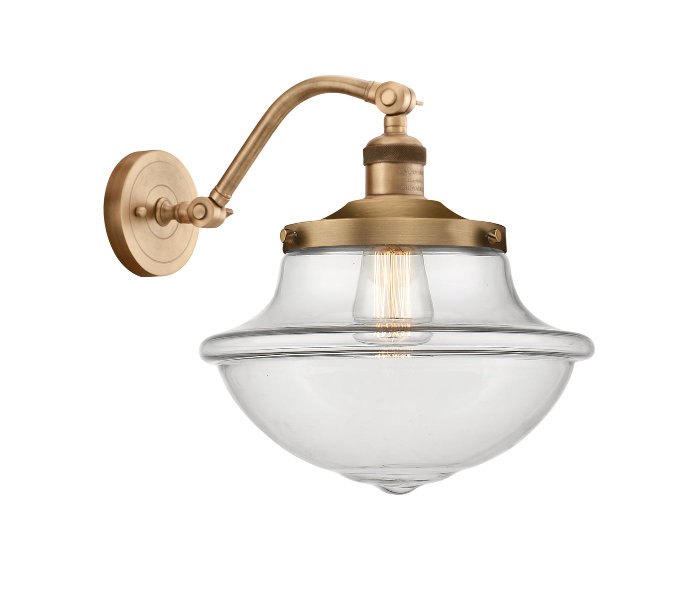 Franklin Restoration Sconce Cast Brass