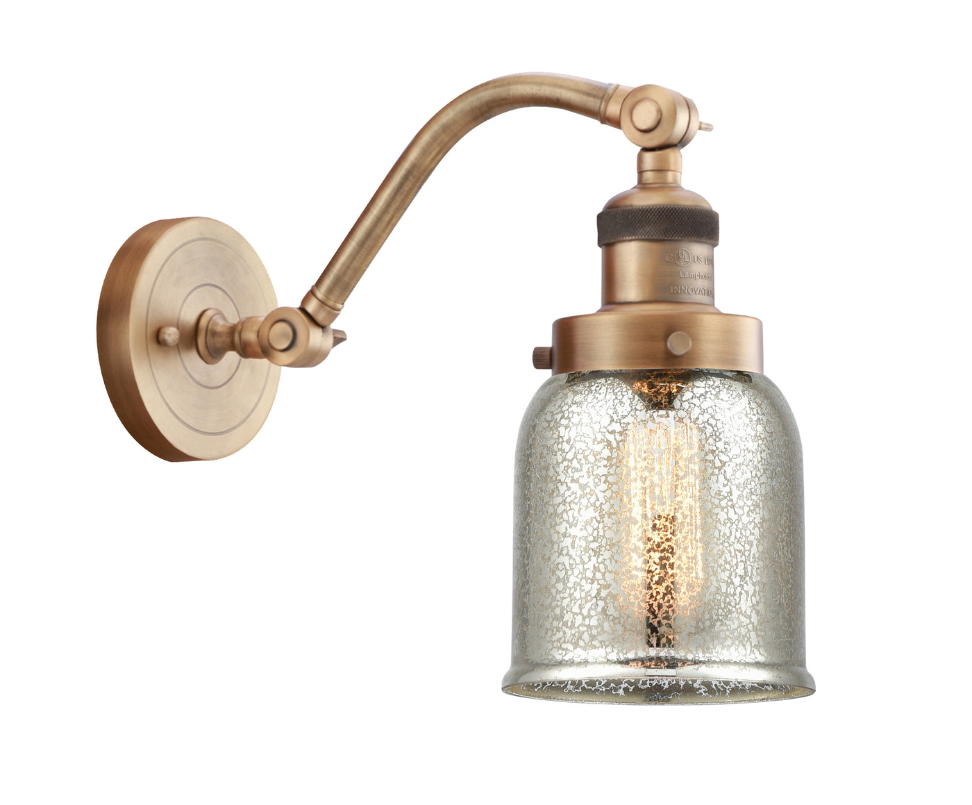 Franklin Restoration Brass Steel Sconce