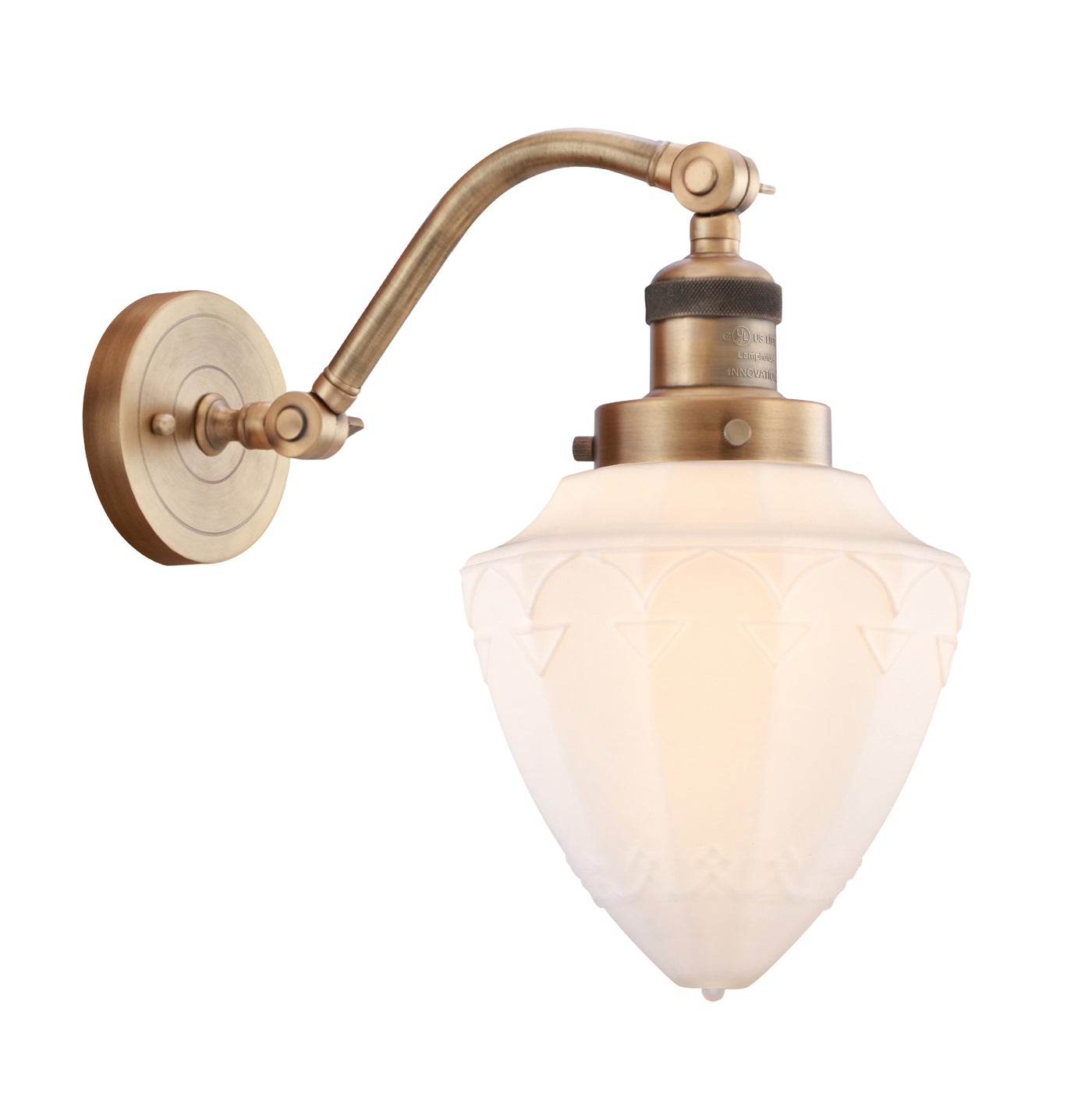 Franklin Restoration Sconce Cast Brass