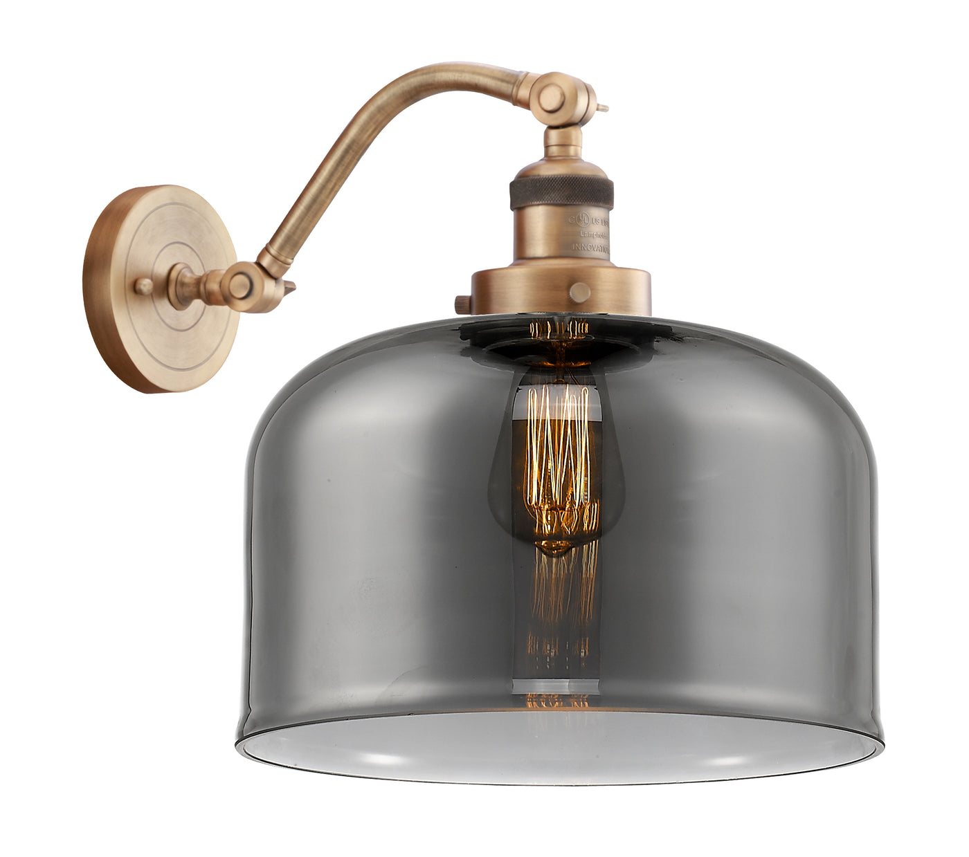 Franklin Restoration Sconce Cast Brass Steel