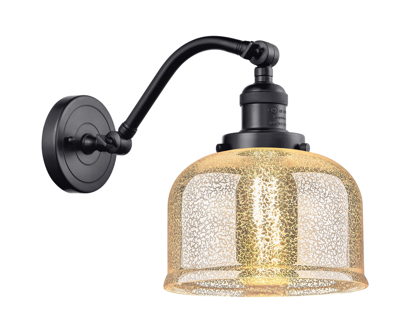 Franklin Restoration Sconce Cast Brass Bell